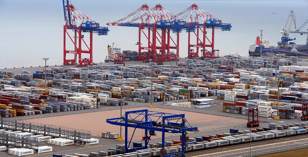 EUROGATE Container Terminal in Wilhelmshaven