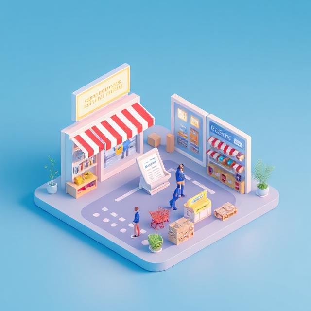 Illustration of EU One Stop Shop (OSS) VAT reporting process for online sellers