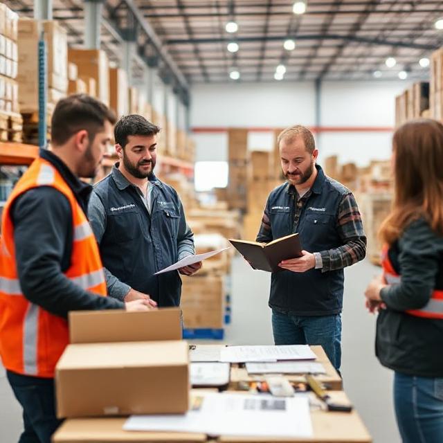 Fulfillment operations team planning logistics processes
