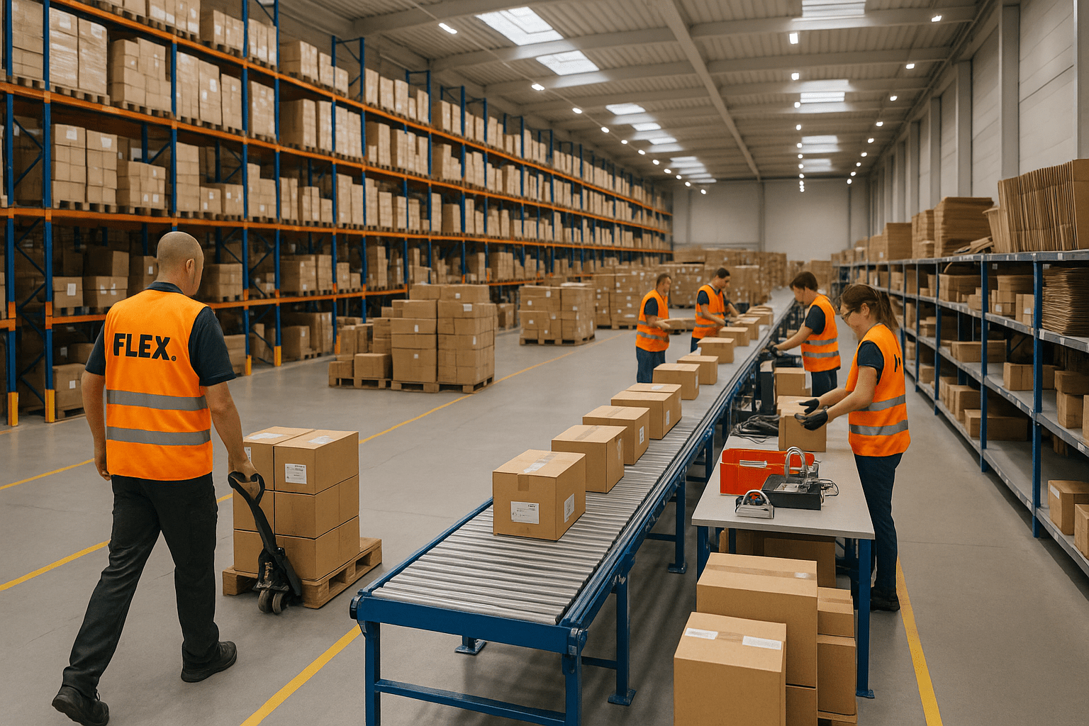 Scalable fulfillment operations supporting growing consumer demands.