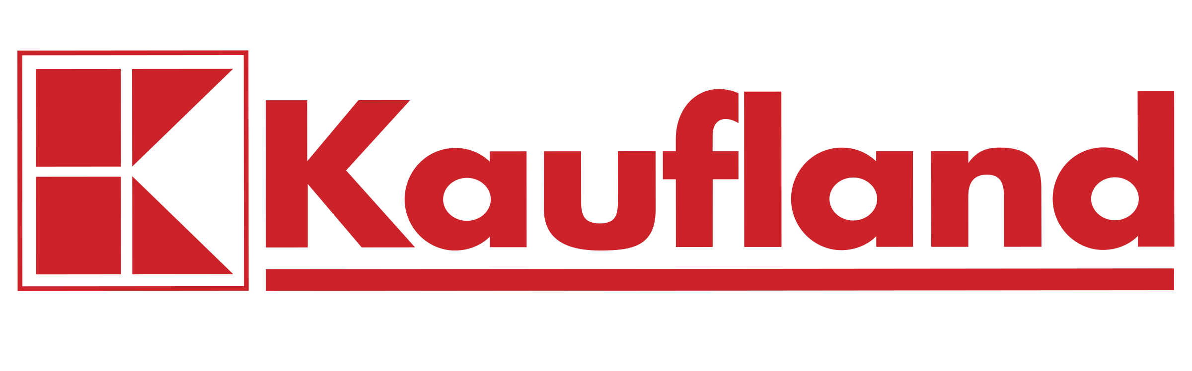 Logo Kaufland. Usługi integracji i realizacji.