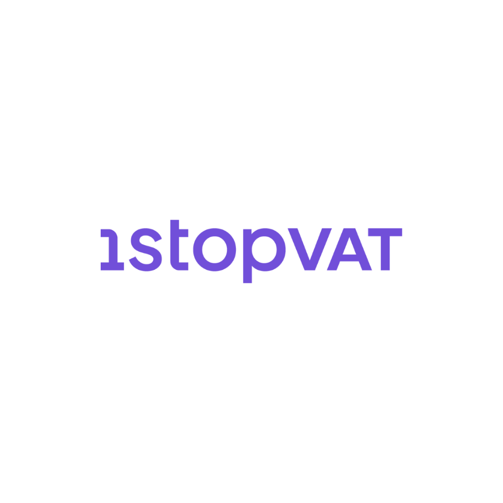 1StopVat logo. Global indirect tax partner helping businesses manage VAT, GST, and Sales Tax.